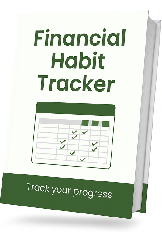 Financial Habit Tracker Spreadsheet